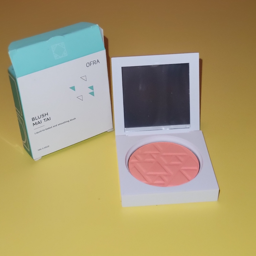 🟠🔸️🟠liquid to baked smoothing blush color: orange